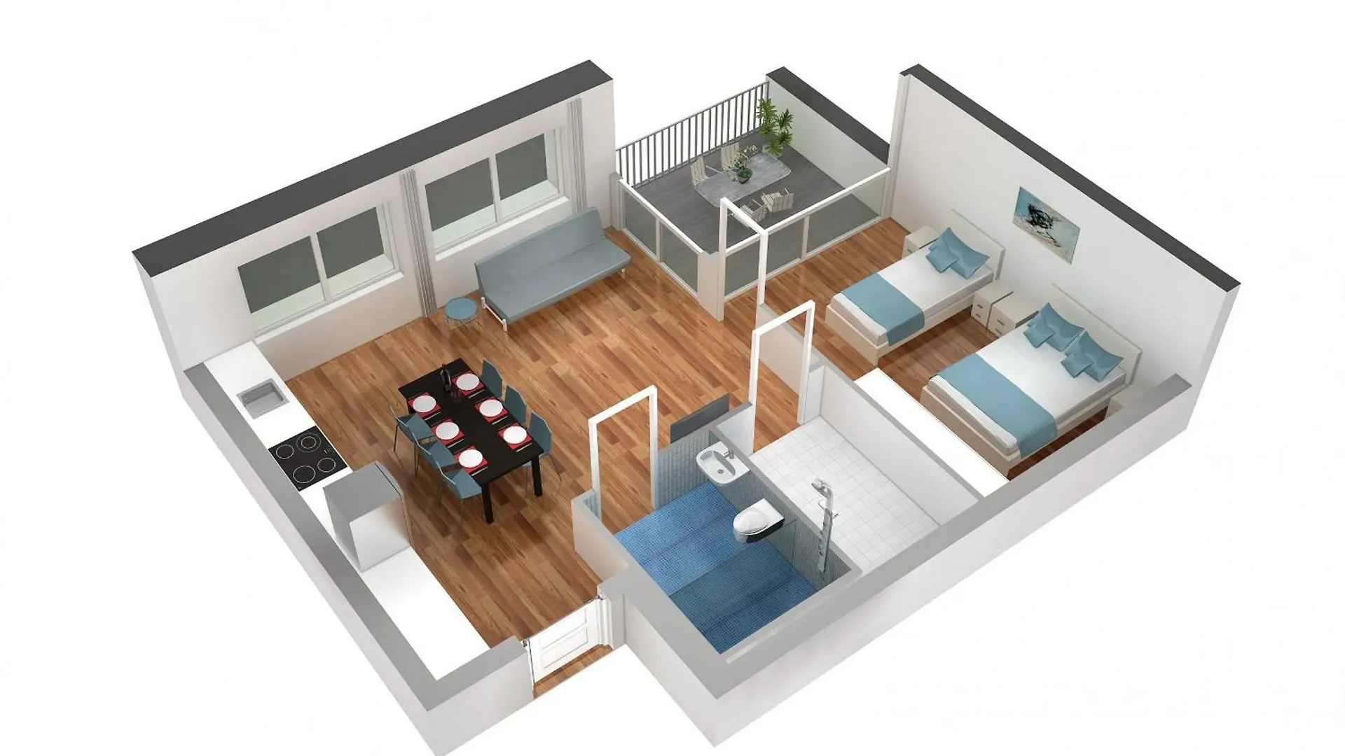 Hitrental Messe Apartments Βασιλεία 0*,  Ελβετία