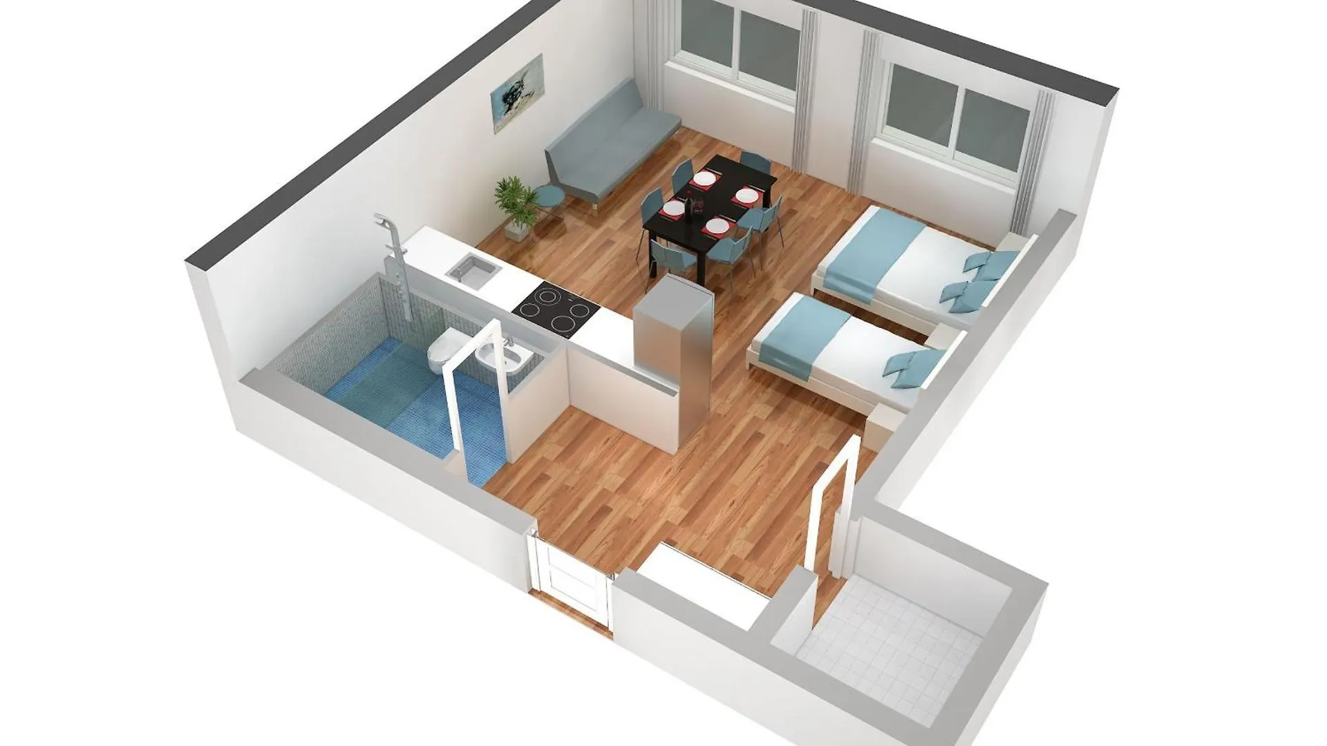Hitrental Messe Apartments Basel